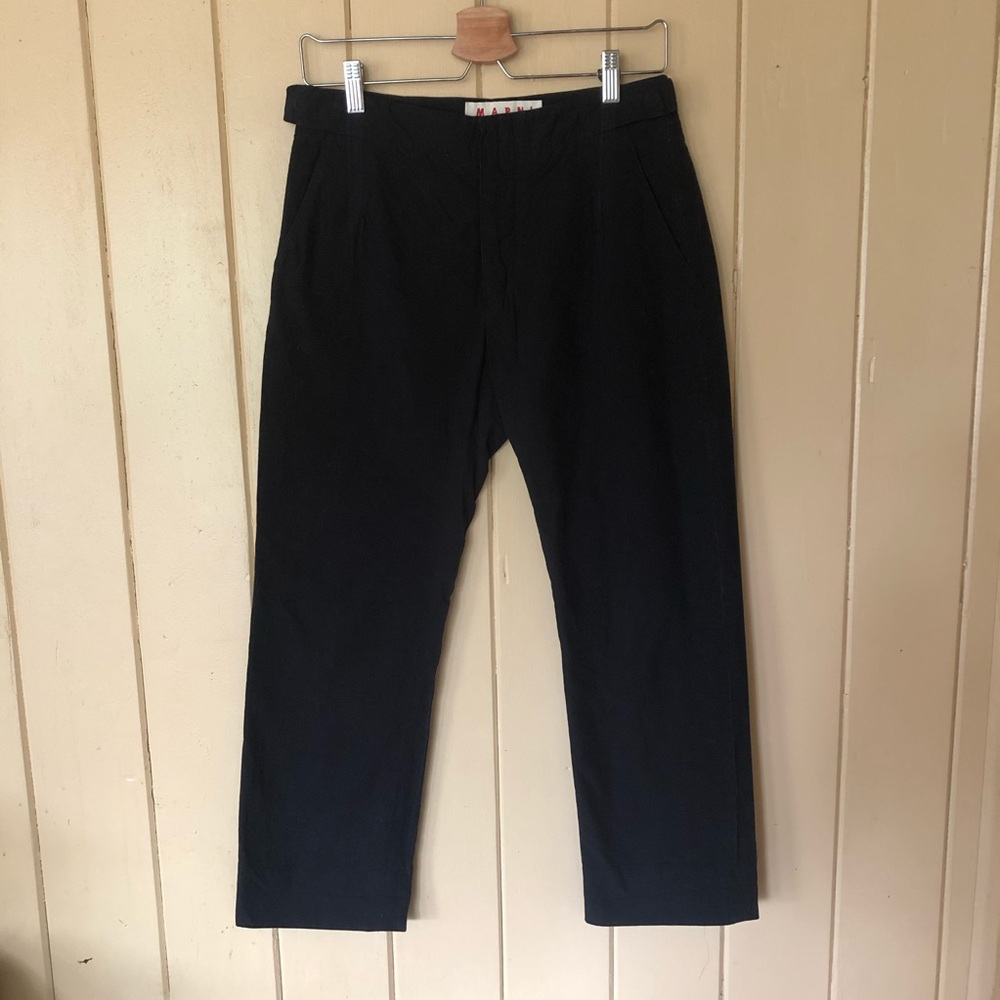 Marni Black Ankle Pants